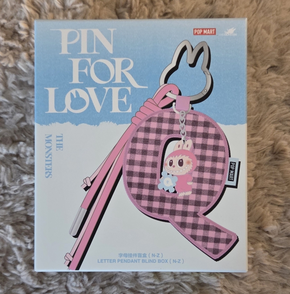 Brand New Pin For Love Letter Pendant N-Z